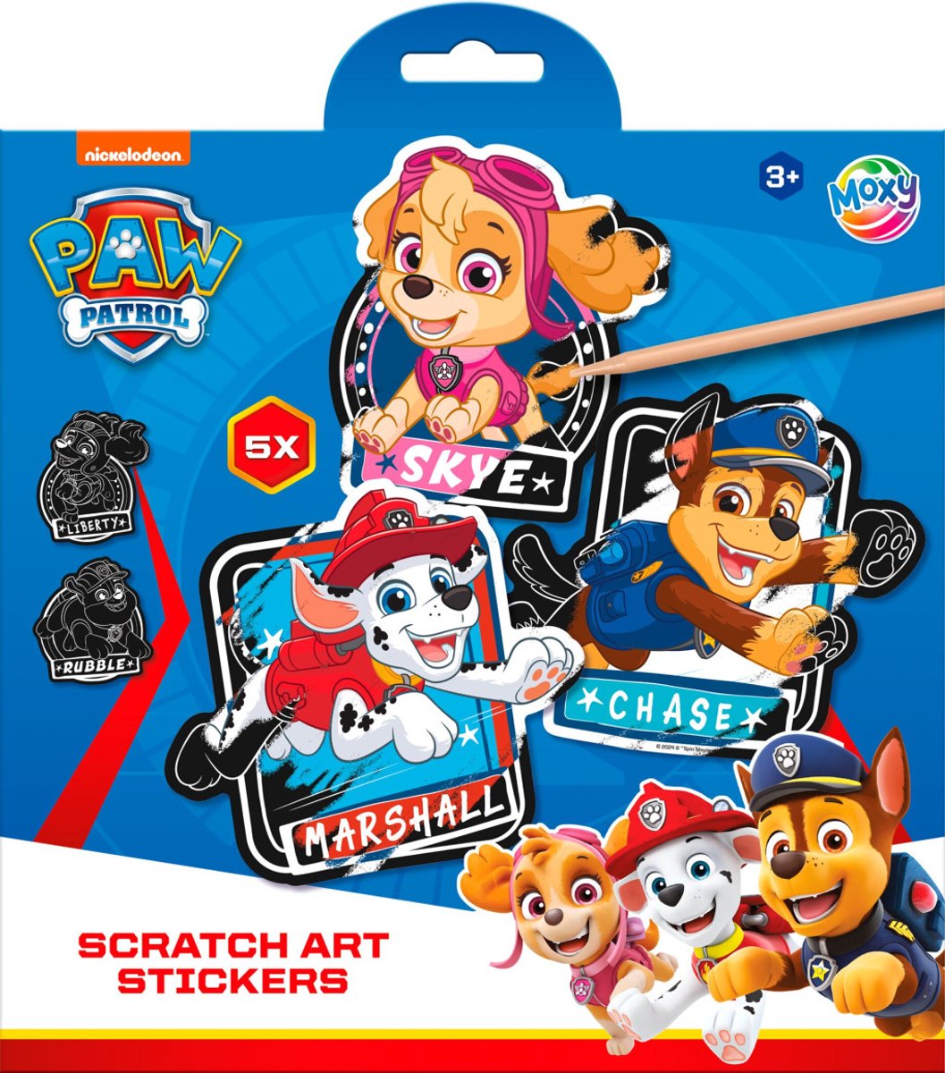 Hobby Mate PAW PATROL Scratch Art