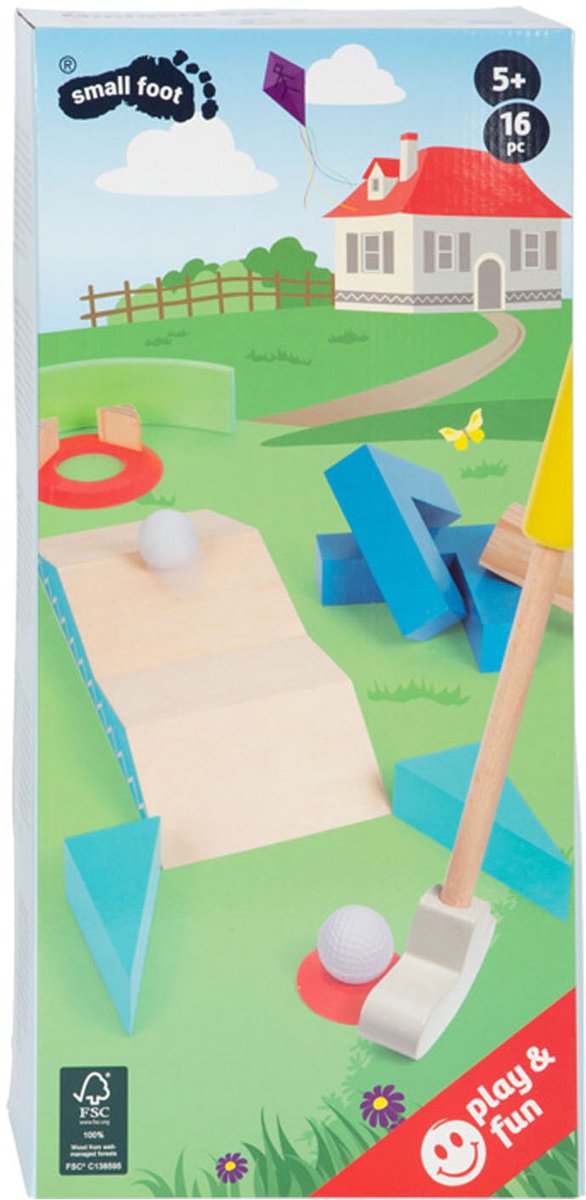 Small Foot - Wooden Mini Golf 20 pcs.