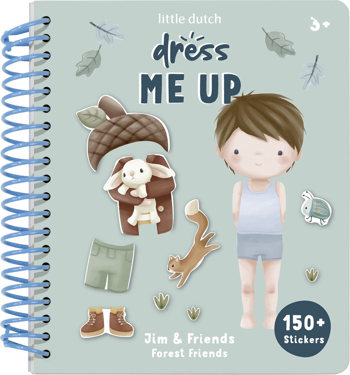 Little Dutch Dress up Sticker book Jim Forest Friends