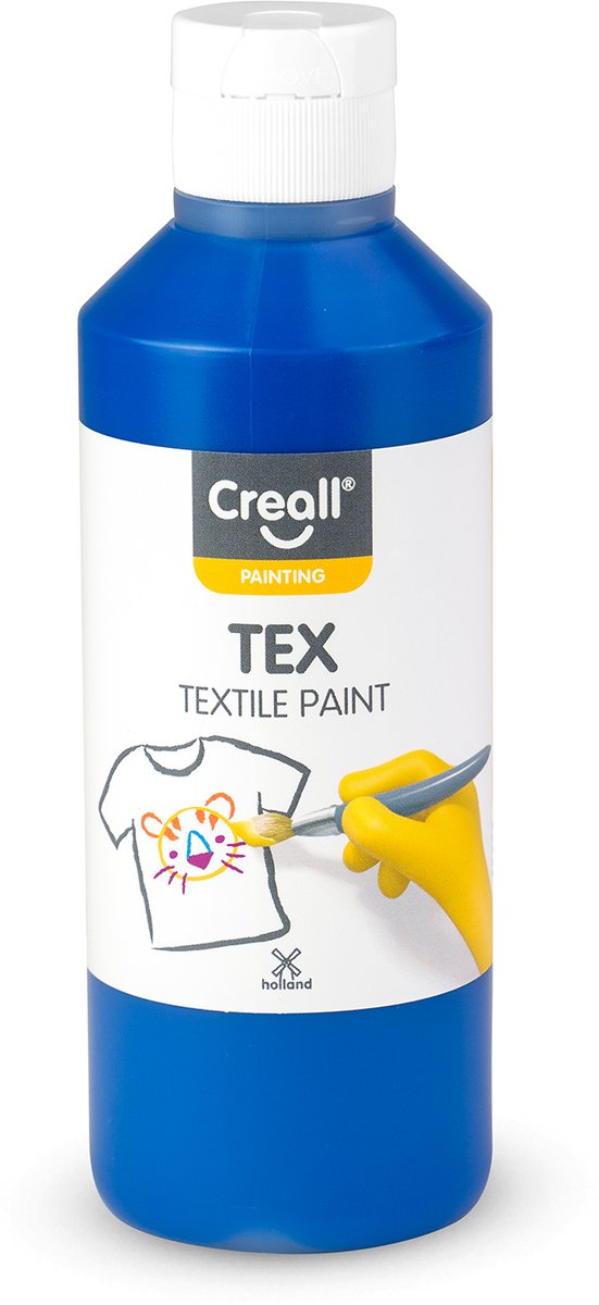 Creall Textile Paint Blue 250ml