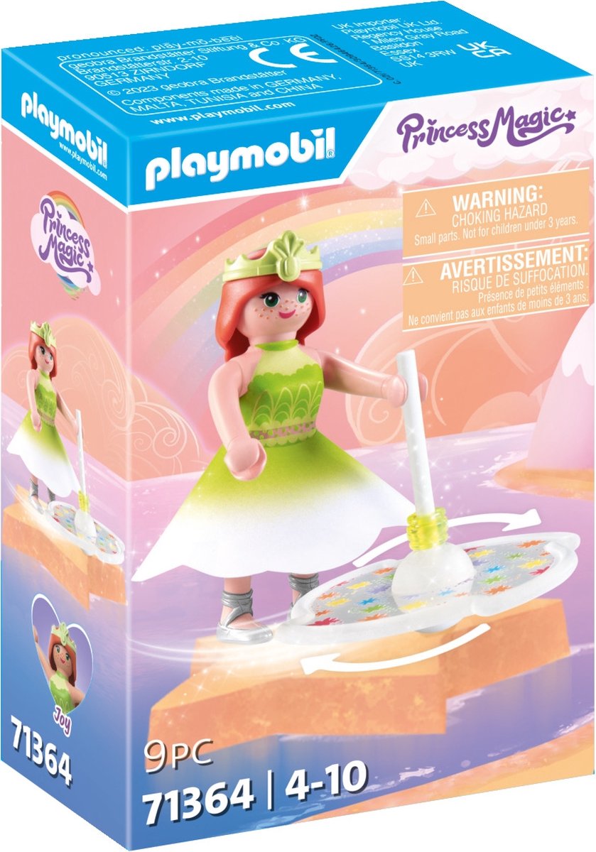 Playmobil Himmelsk regnbågssnurra med prinsess