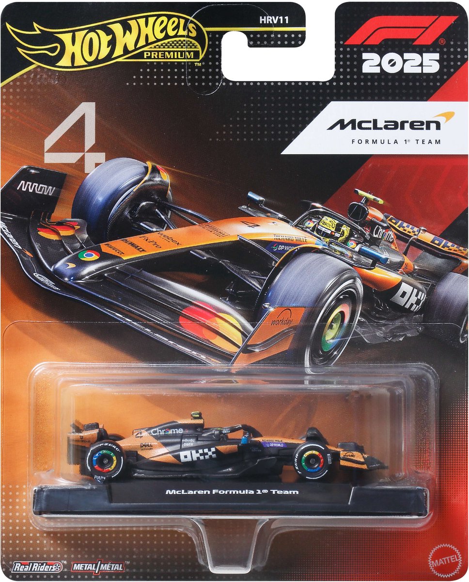 Hot Wheels F1 Racing Premium 1:64 McLaren
