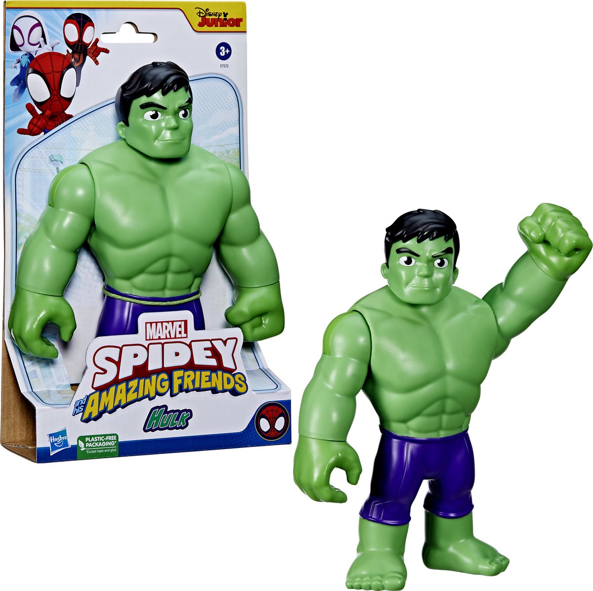 Spidey and His Amazing Friends Spidey & Friends 22,5 cm figur Hulk