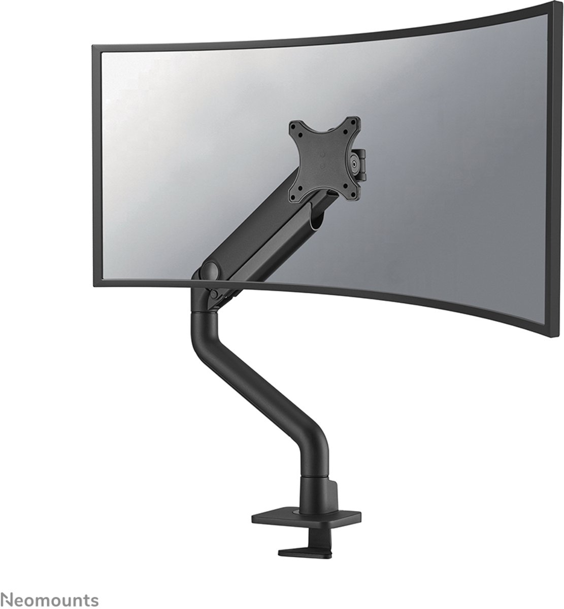 Neomounts DS70S-950BL1 mounting kit - full-motion - for Monitor - black - Max 18 kg - recommended for 49"