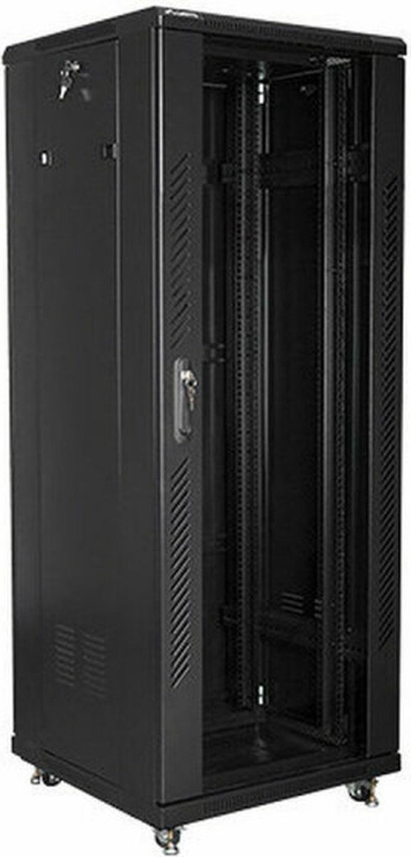 Lanberg FF01 series - rack - 600 x 600 flat pack - 32U