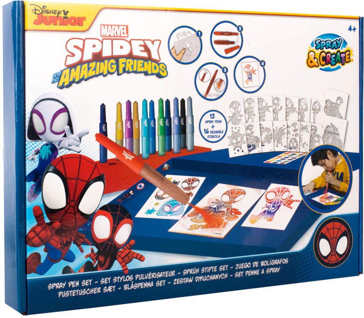 Canenco Spidey Blow Pen Set Deluxe
