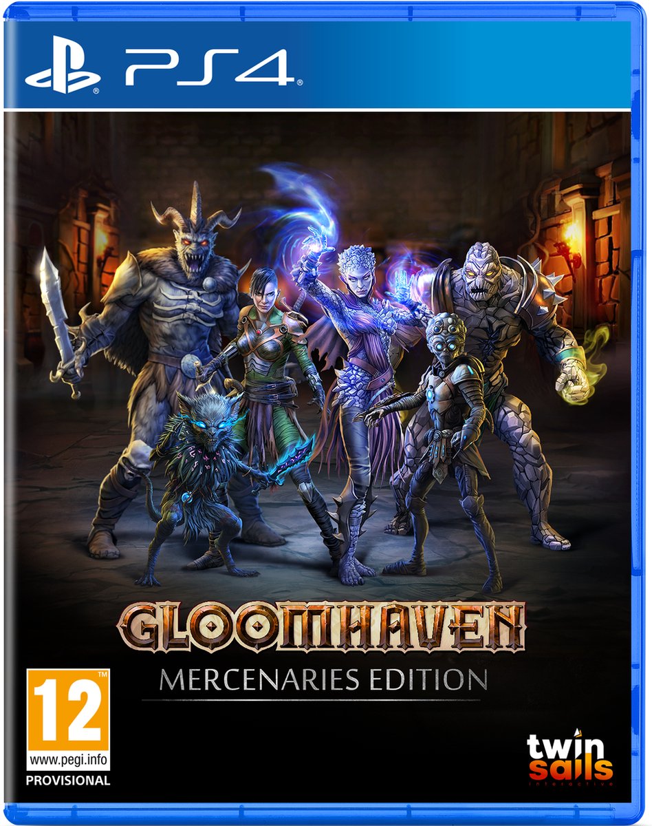 Gloomhaven (Mercenaries Edition) - Sony PlayStation 4 - RPG