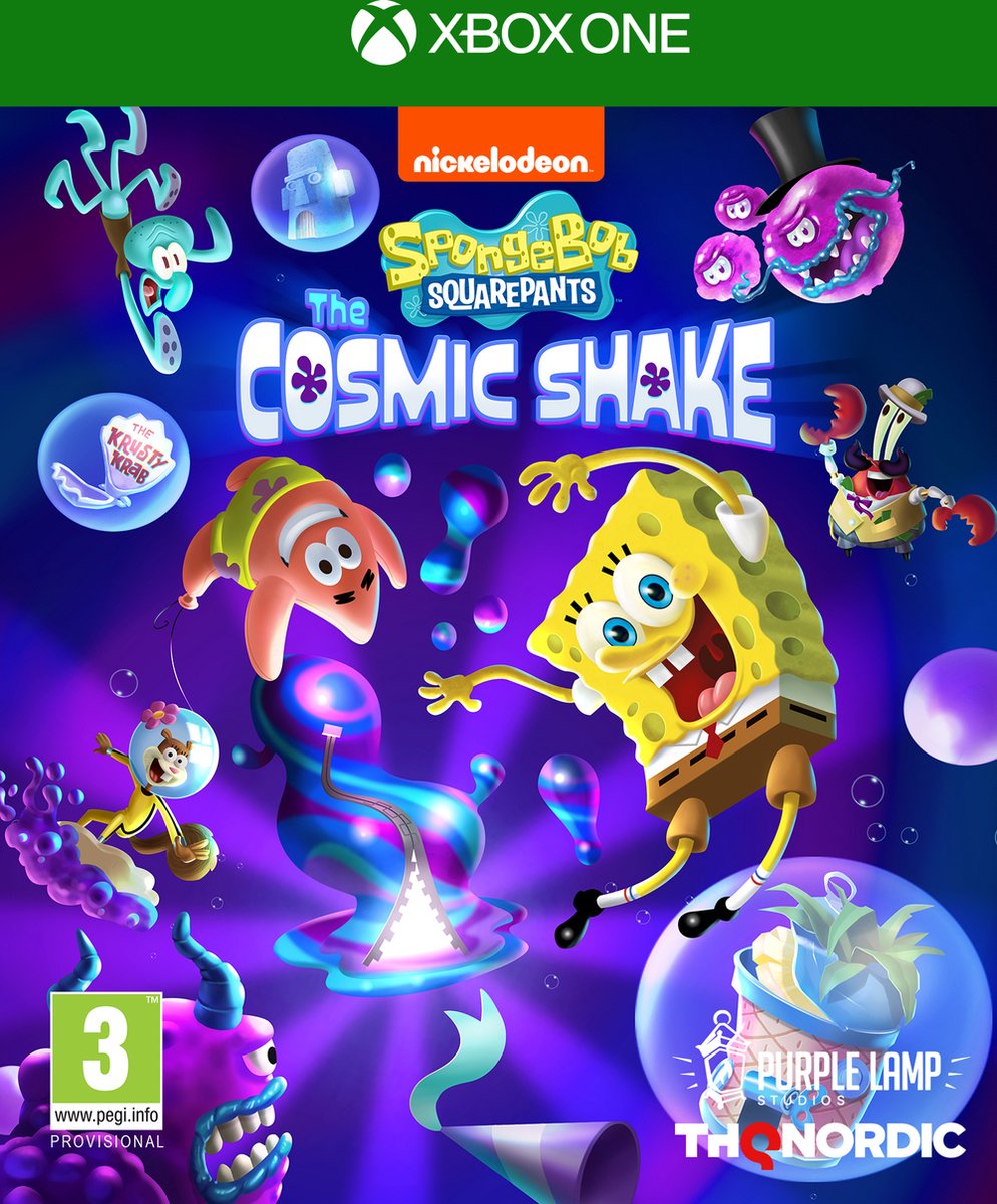 Spongebob Squarepants: The Cosmic Shake - Microsoft Xbox One - Action