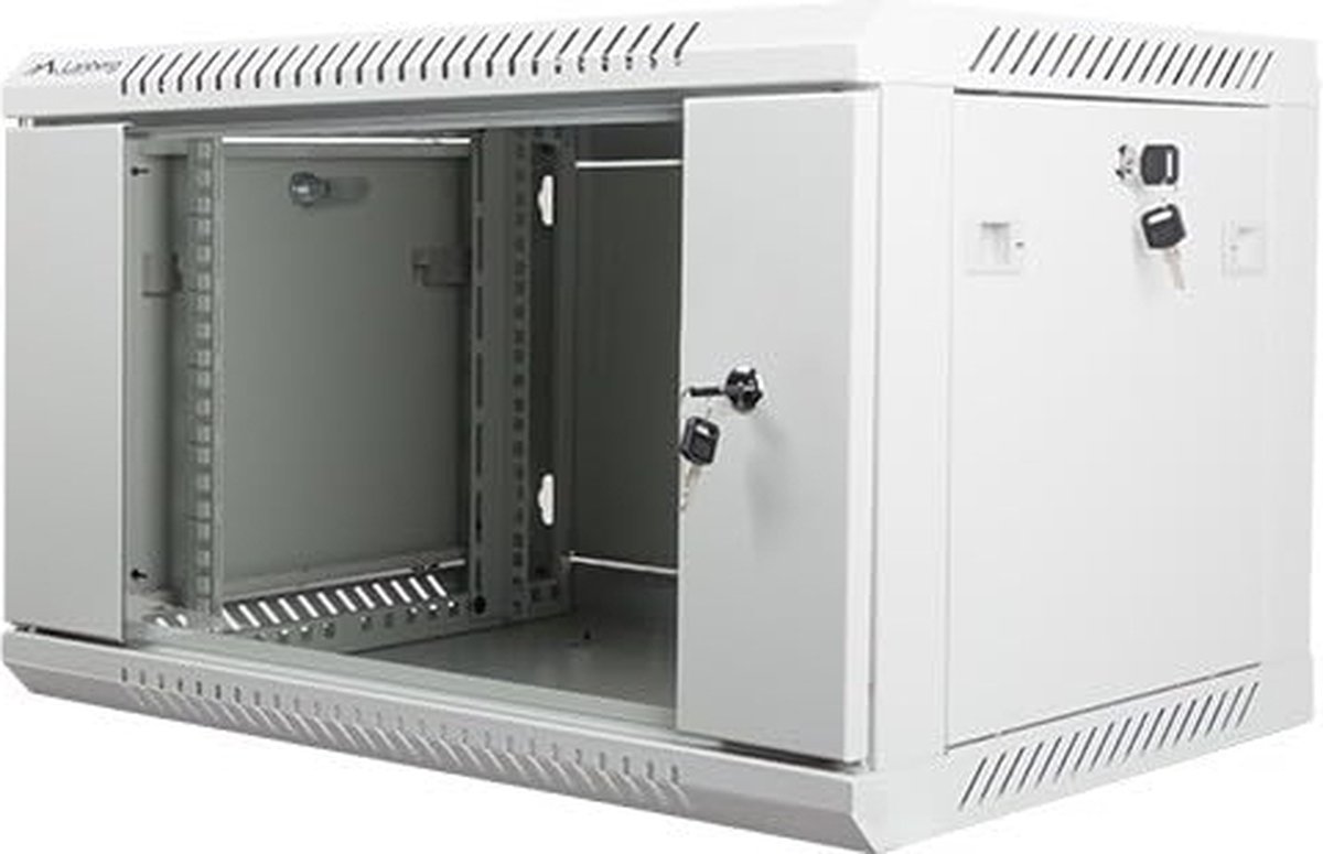 Lanberg WF01-6406-10S - 6U - Wall Mount Rack Cabinet