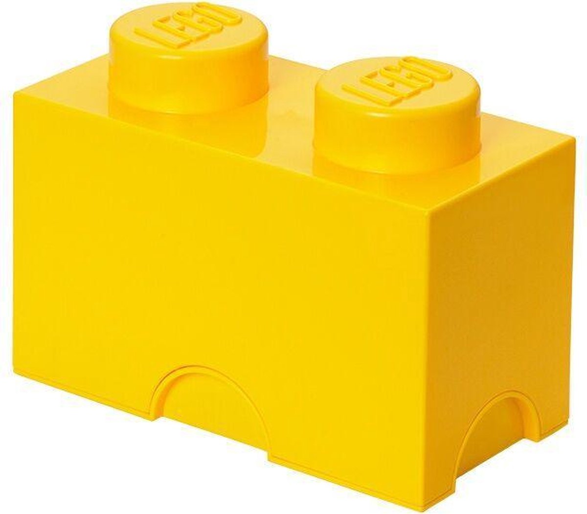 LEGO STORAGE BRICK 2 - YELLOW