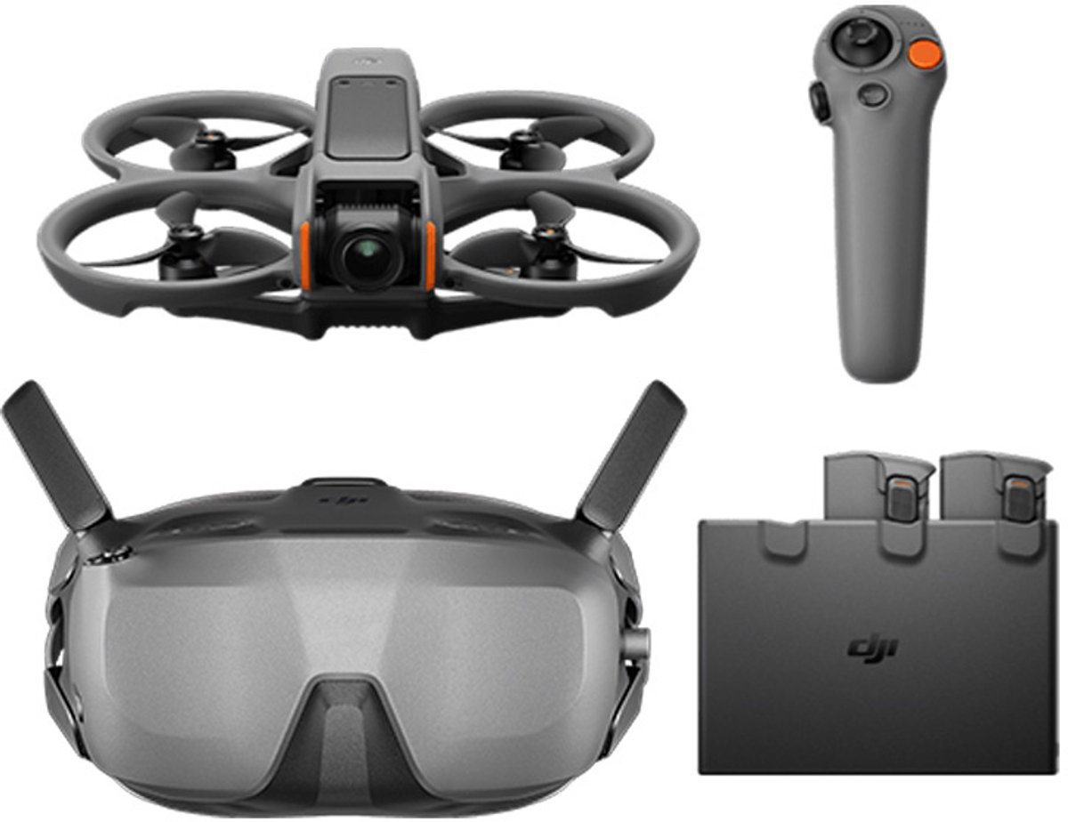 DJI - Avata 2 Fly Smart Combo (Three Batteries) - 377 g - C1