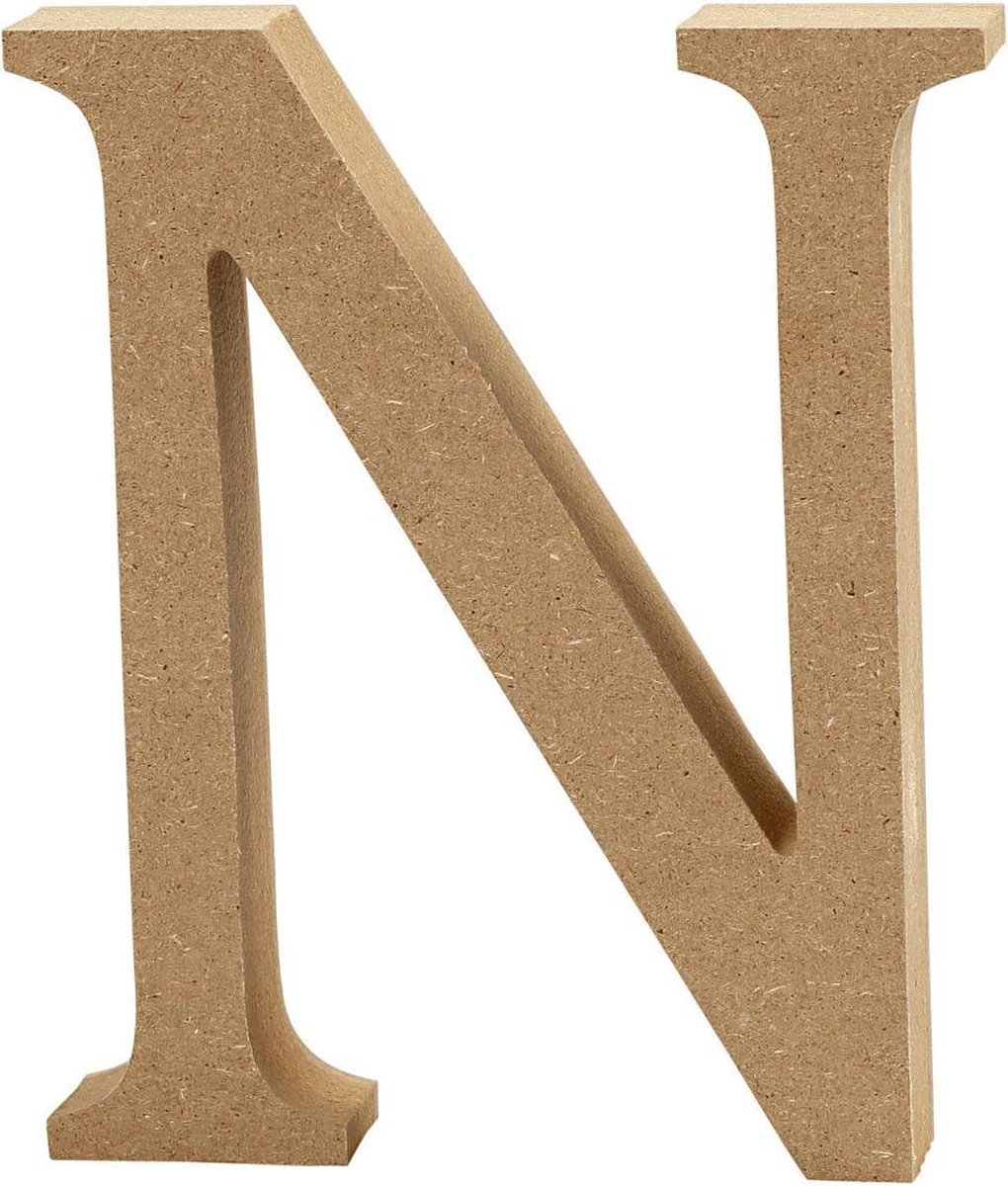 Creativ Company Letter N MDF 13cm 1pc.