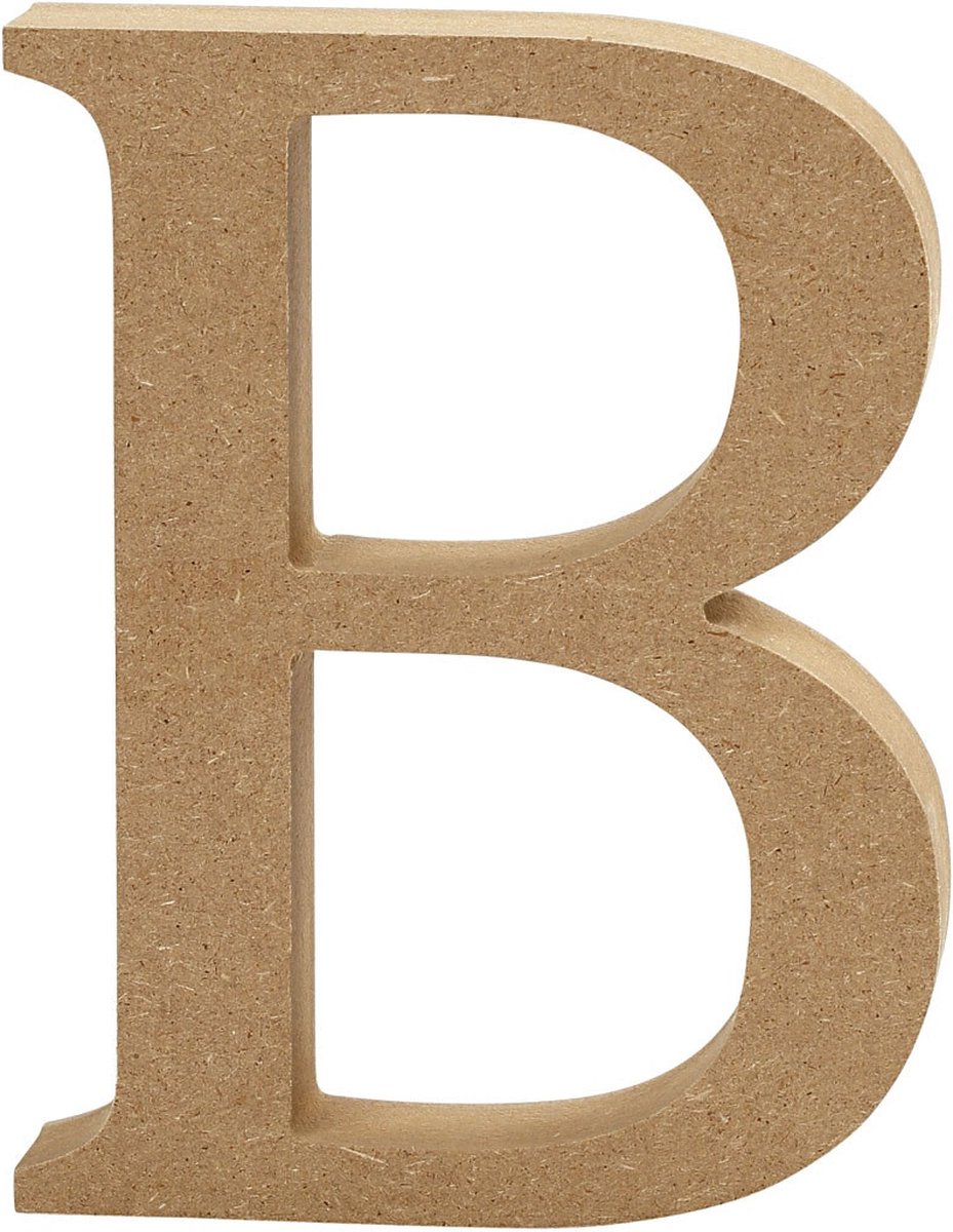 Creativ Company Letter B MDF 13cm 1pc.