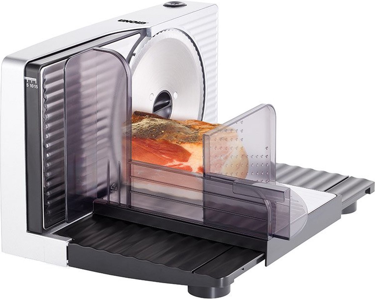 Unold Påläggsmaskin 78866 - slicer - silver/black - 100 W