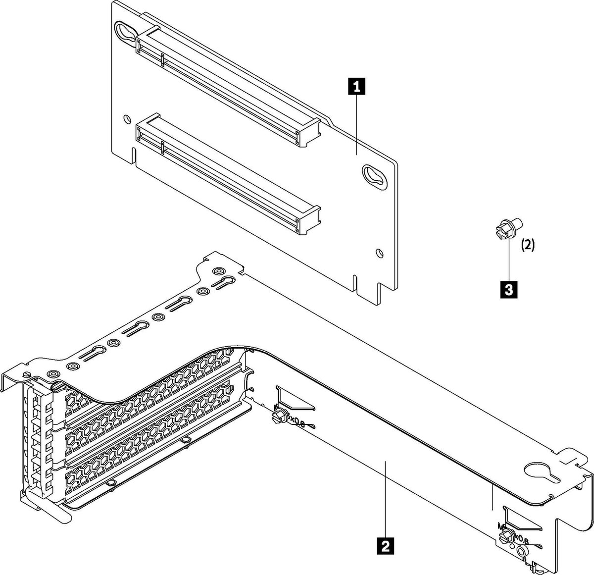 Lenovo Riser 1 Kit