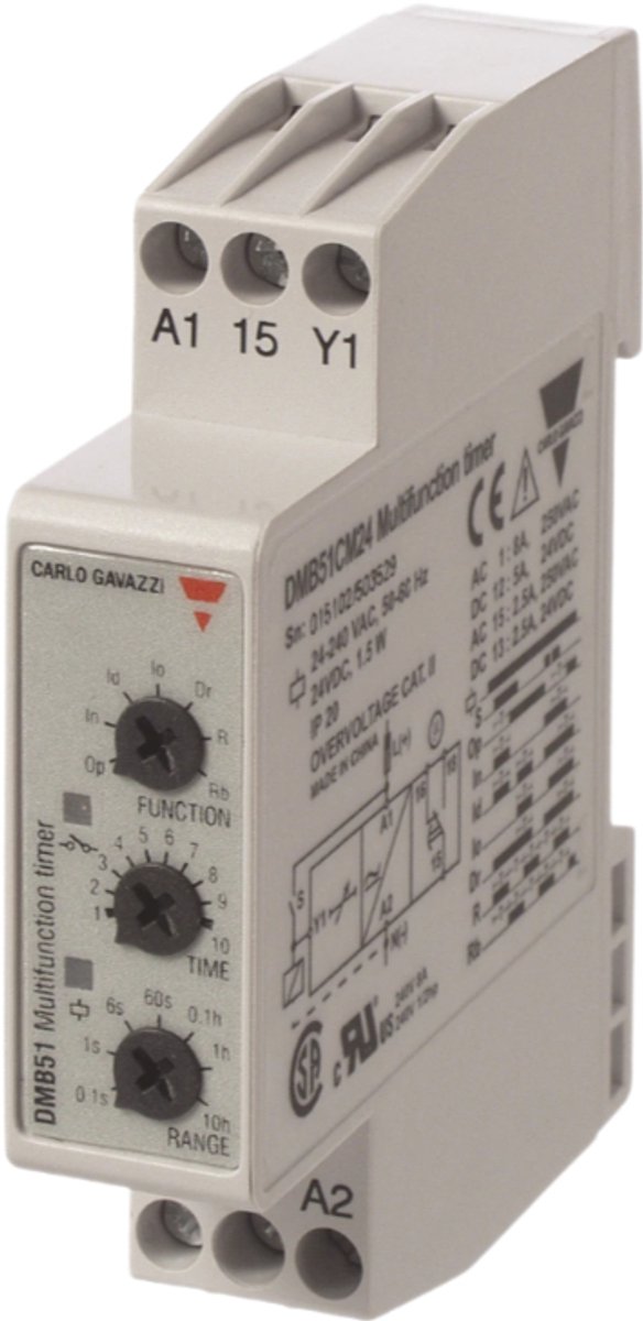 Carlo Gavazzi Timers timer multifunction