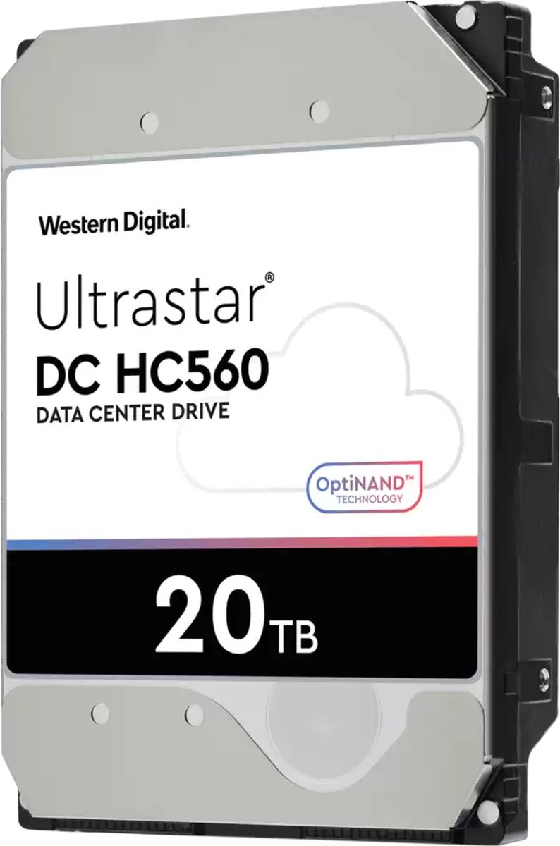 Wd Ultrastar Dc Hc560 20tb 3.5" 7200r/min Sas Hdd