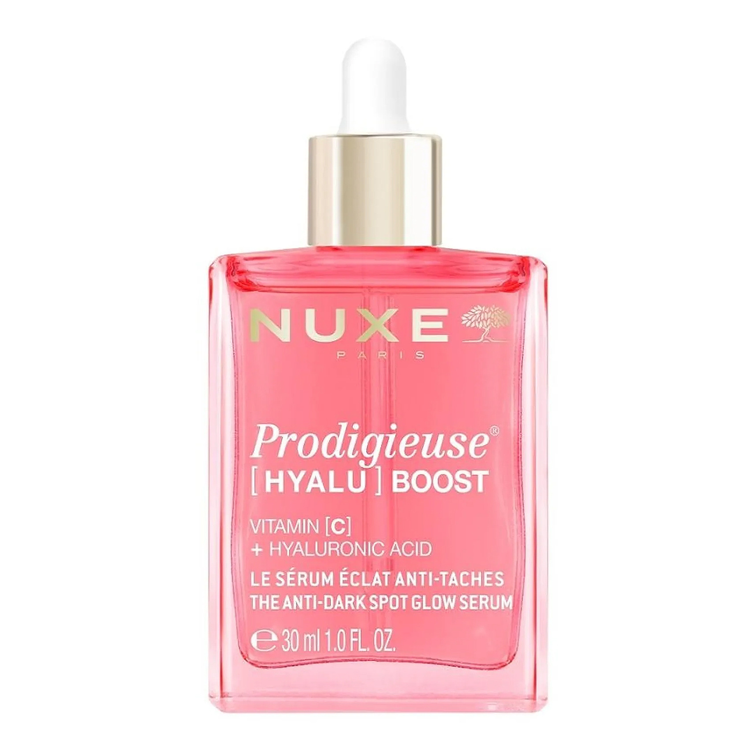 Nuxe Prodigieuse Hyalu Boost nawilżające serum rozświetlające z witaminą C 30 ml