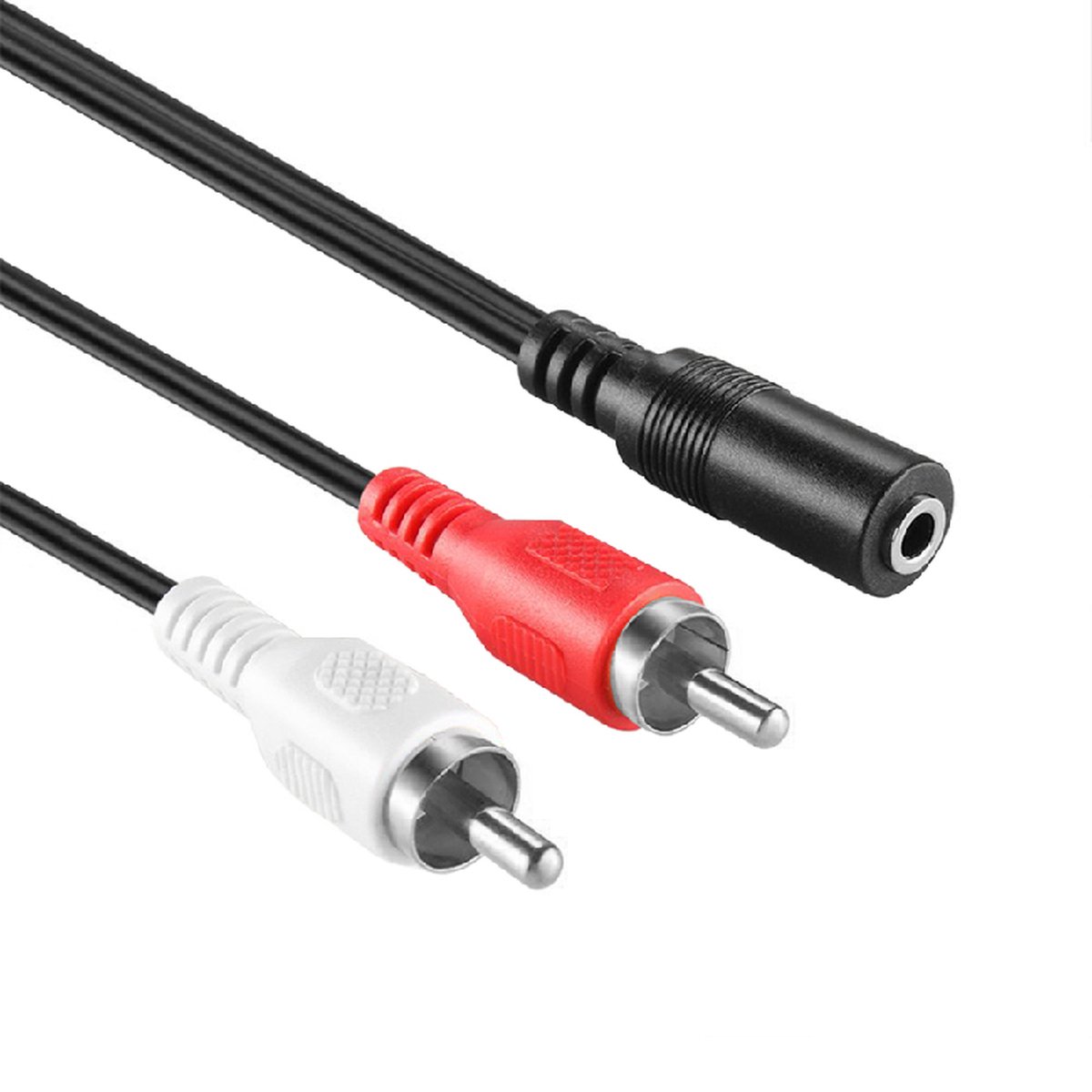 StarTech.com Stereo Audio Cable - 3.5mm Female to 2x