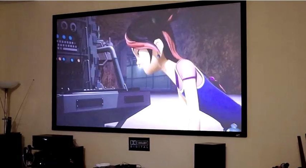 Elite Screens EZ-Frame R84WH1