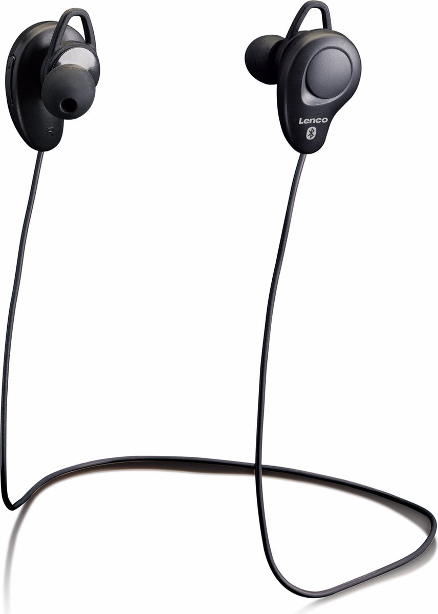 Lenco EPB-015BK - Wireless in-ear headset - Black
