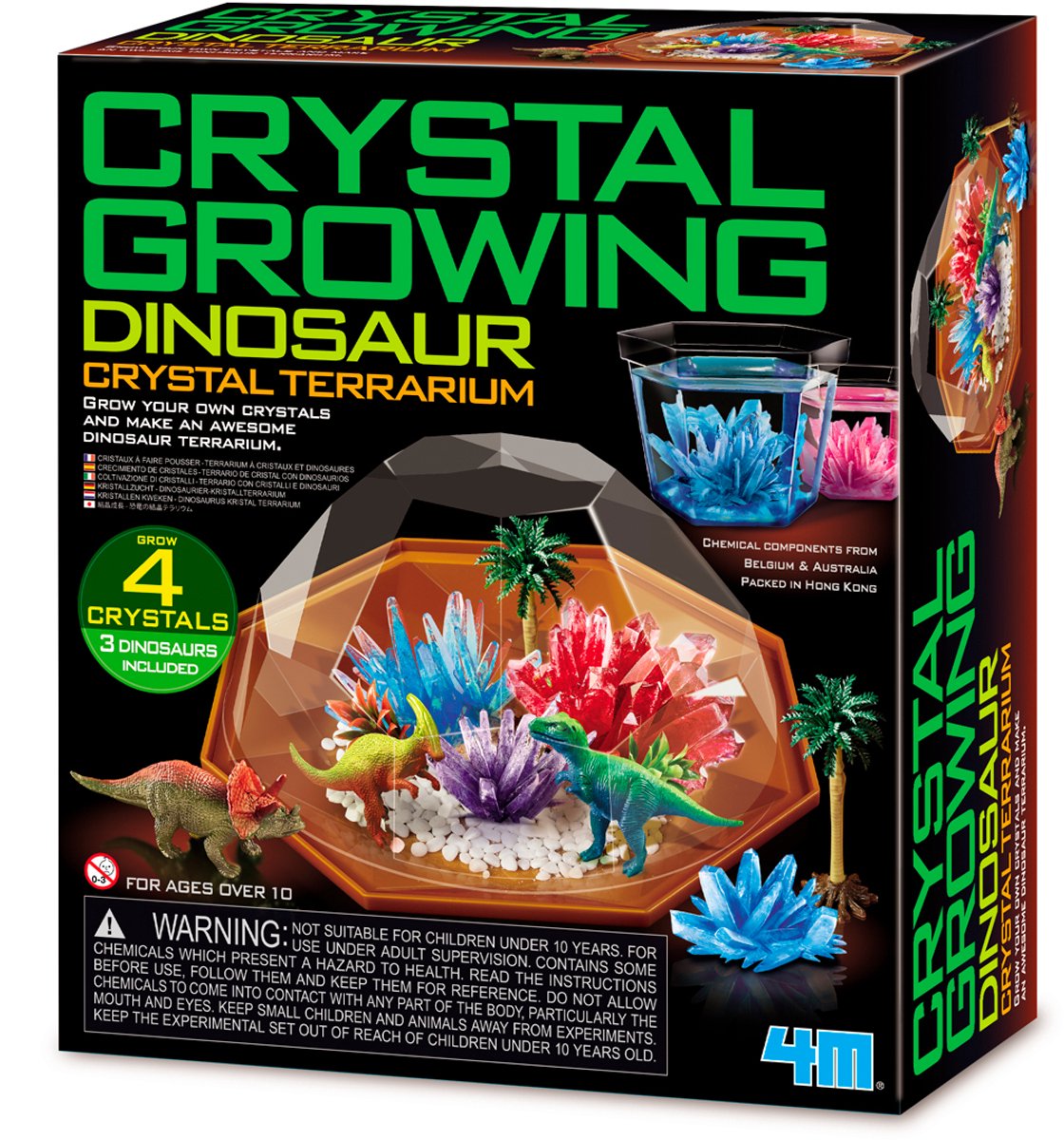 4M Crystal Growing / Dinosaur Crystal Terrarium (EU)