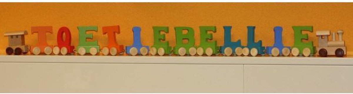 Small Foot - Wooden Letter Train Color - R