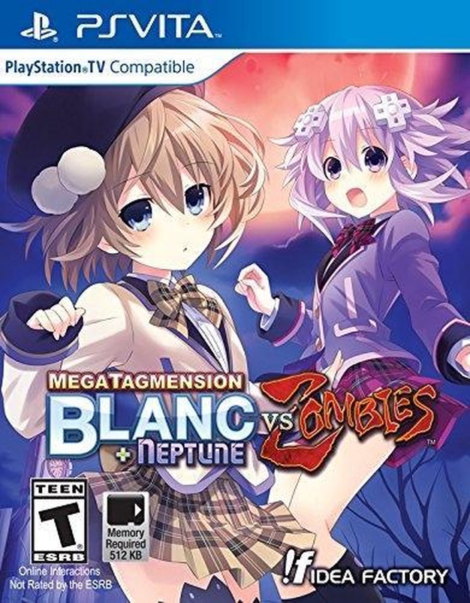 MegaTagmension Blanc + Neptune VS Zombies - Sony PlayStation Vita - RPG