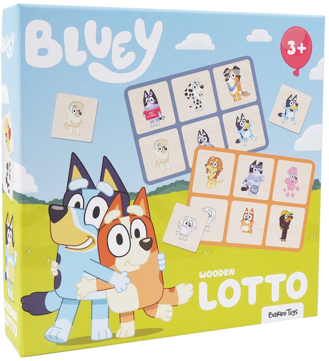Bluey - Lotto in Wood