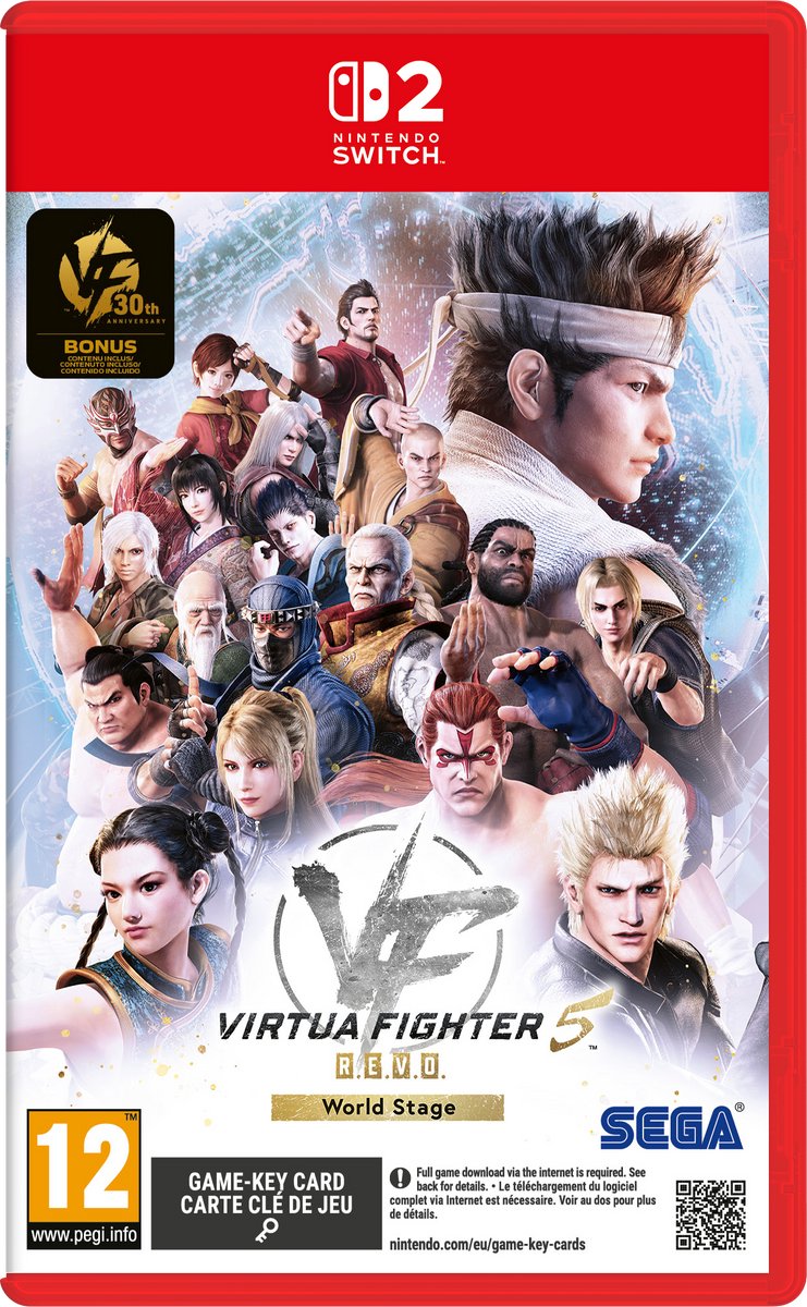 Virtua Fighter 5 R.E.V.O. World Stage (30th Anniversary Edition) - Nintendo Switch 2 - Kampsport