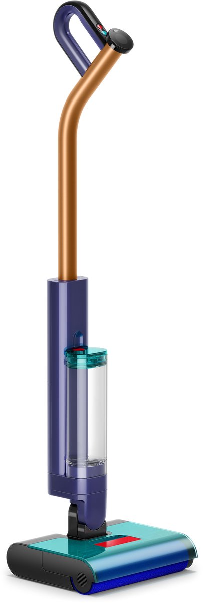 Dyson Skaftdammsugare Clean+Wash Hygiene - electric mop - cordless - stick - prussian blue/copper