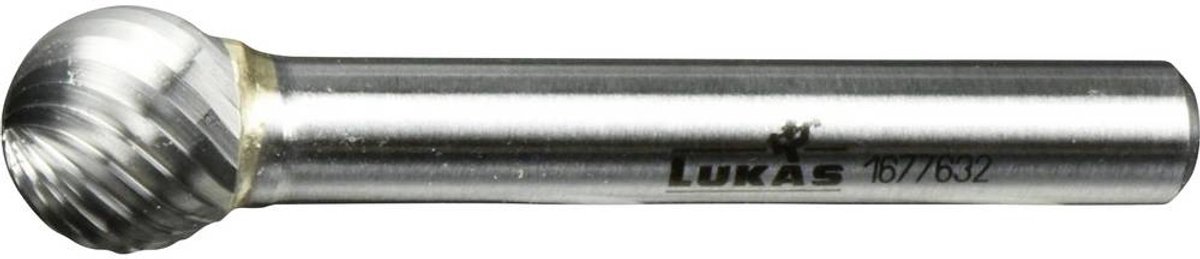 LUKAS-ERZETT A10031010603 Fräs HM Boll / Kula 10 mm Längd 40 mm Effektiv längd 10 mm Skaft-Ø 6 mm