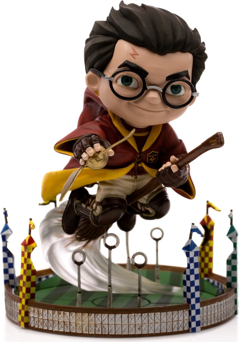 Iron Studios - Statue Harry Potter at the Quiddich Match - Harry Potter - MiniCo Illusion - Figur