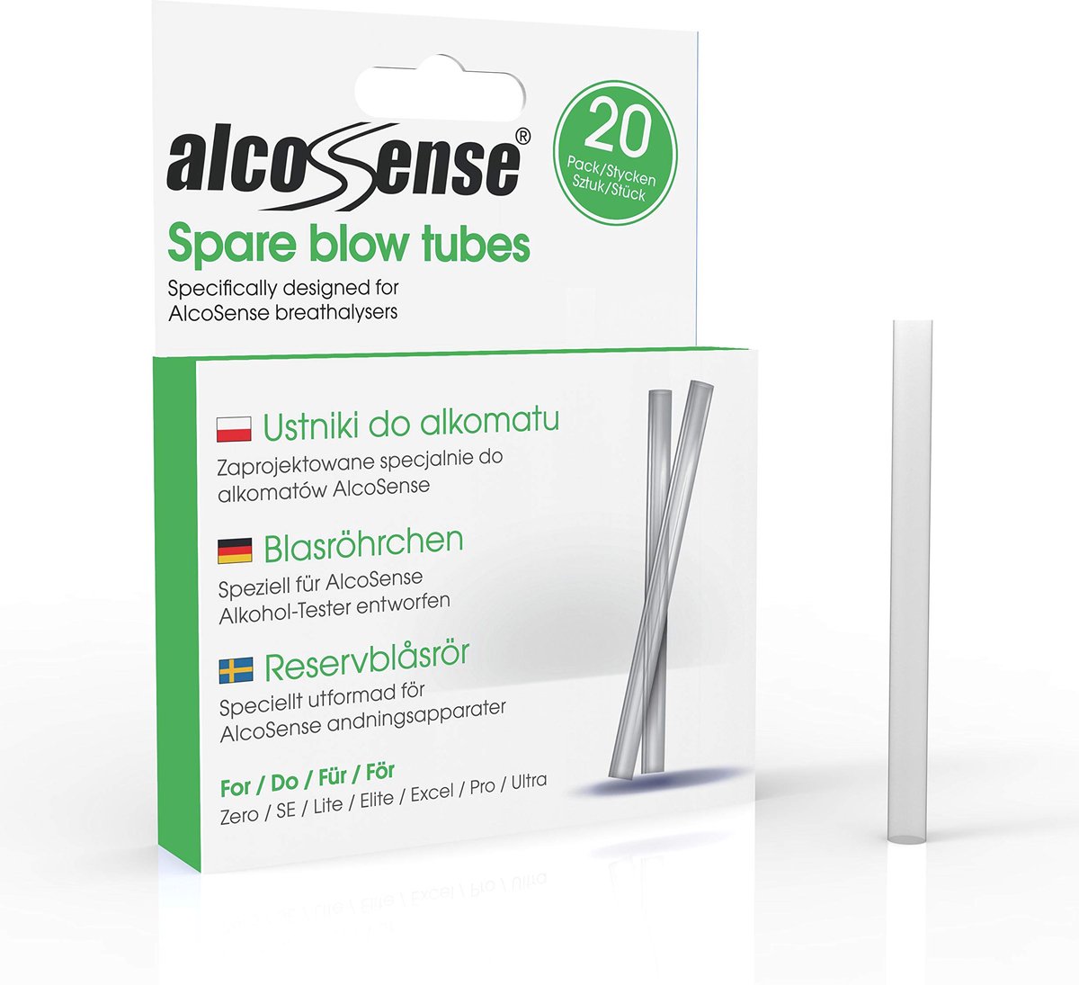Alcosense Munstycken 20-pack