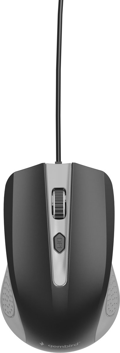 Gembird Wired optical mouse 4B-01 - Mouse - Optic - 4 knappar - Svart