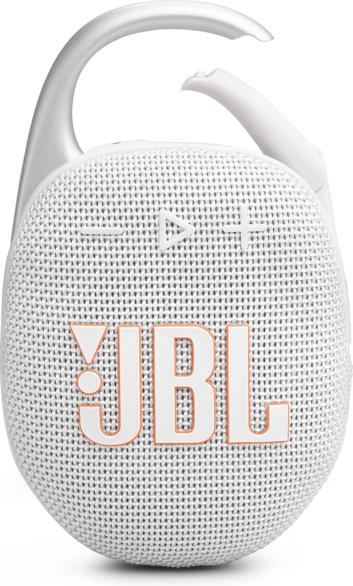 JBL Clip 5 Portabel Bluetooth-högtalare Vit