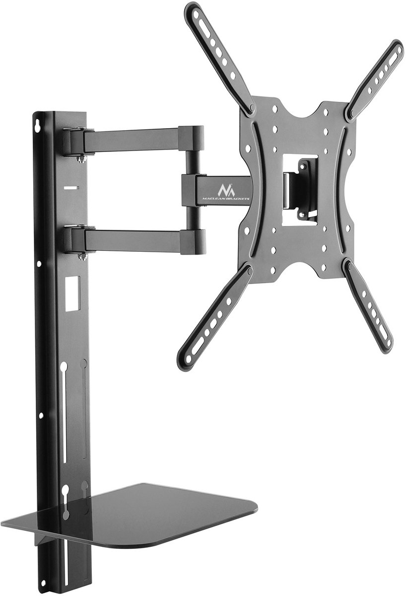 Maclean MC-772 - wall mount (adjustable arm) - Max 30 kg - recommended for 55"