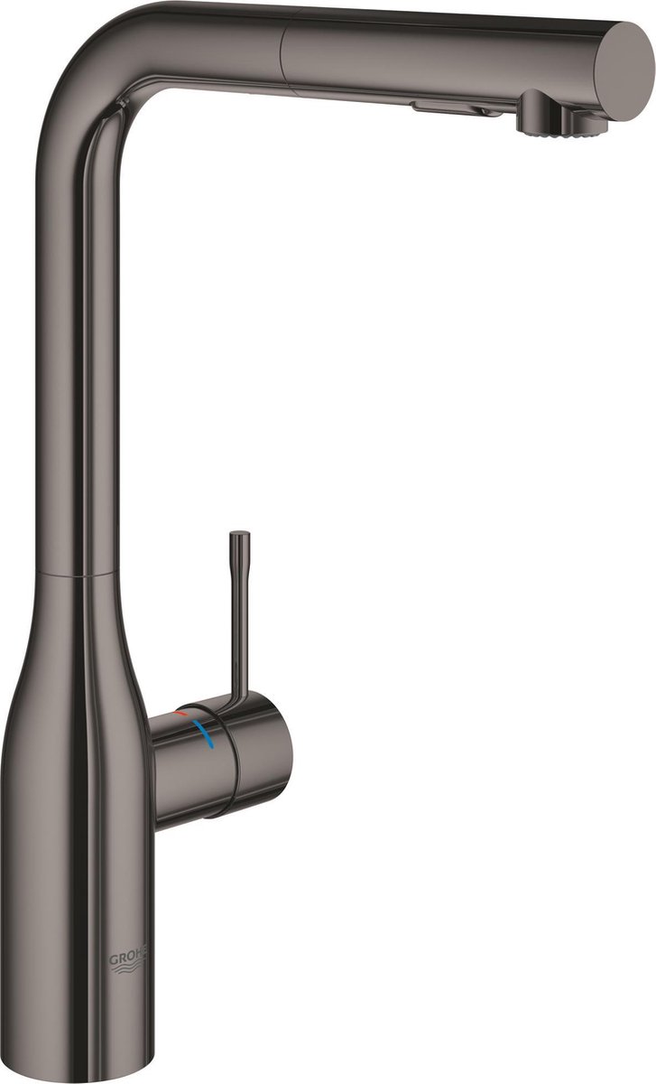 Grohe Essence, Disklådsblandare ettgrepp, DN 15, Hard Graphite