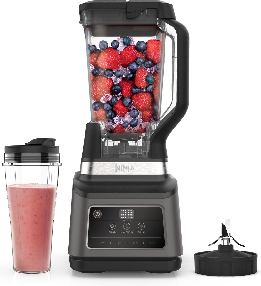 Ninja BN750 2,1 L Batidora de vaso 1200 W Negro, Gris