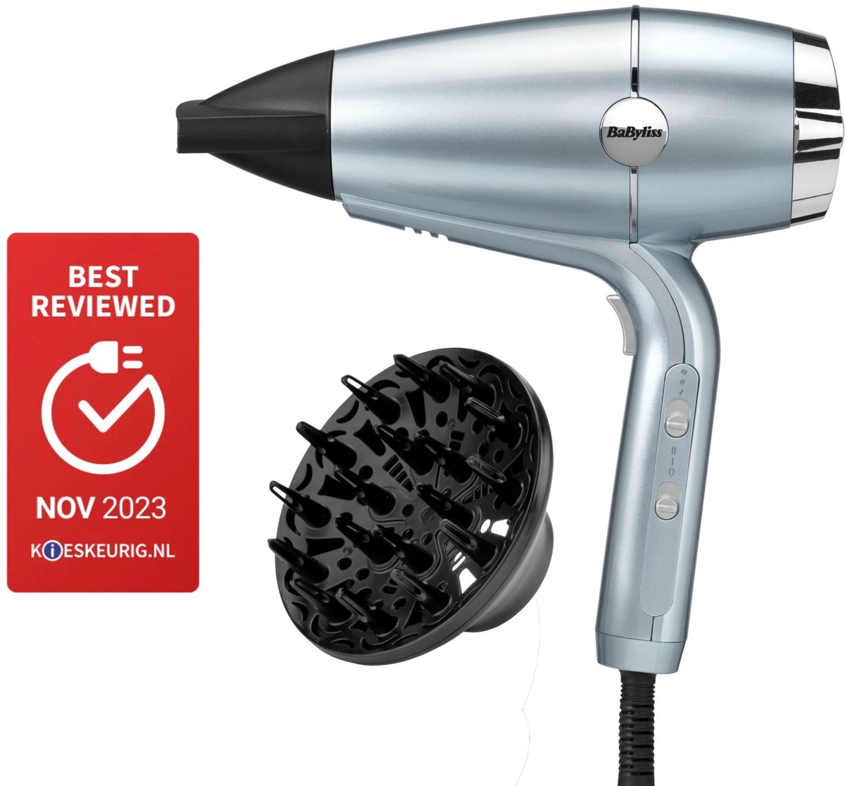 SECADOR BABYLISS D773DE 2100W HDTC IÓNICO DUAL PLASMA DIFUSO