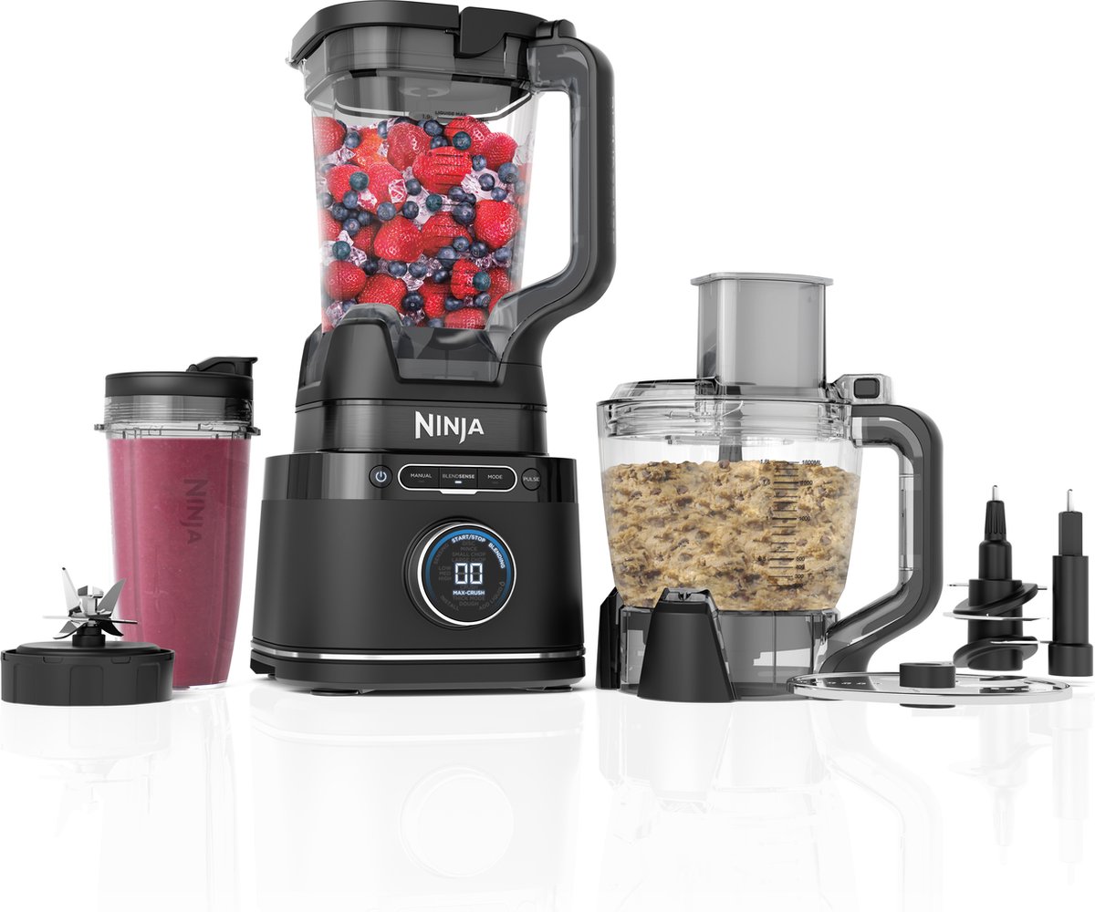 Batidora Vaso Ninja TB401EU | 1200W | PROC.ALIMENT | 2,1L