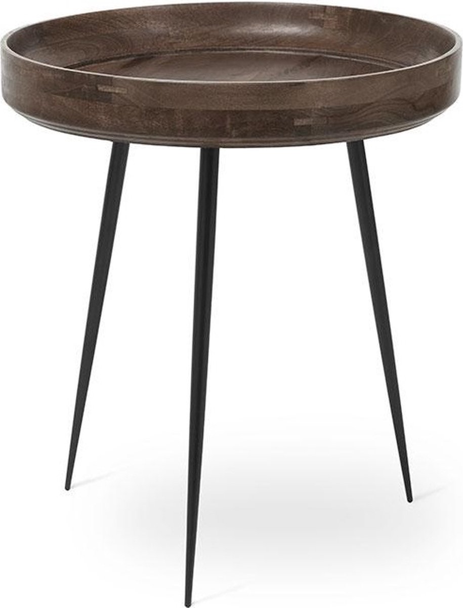 Mater Mesa Bowl medium mango sirka grey, base negra