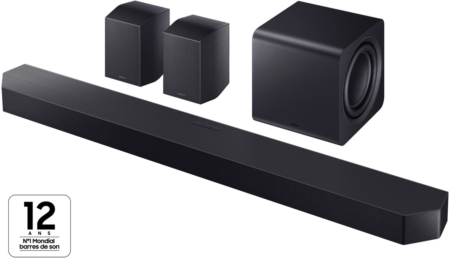 Samsung HW-Q990H Soundbar 11.1.4ch Dolby Atmos Schwarz Titan schwarz