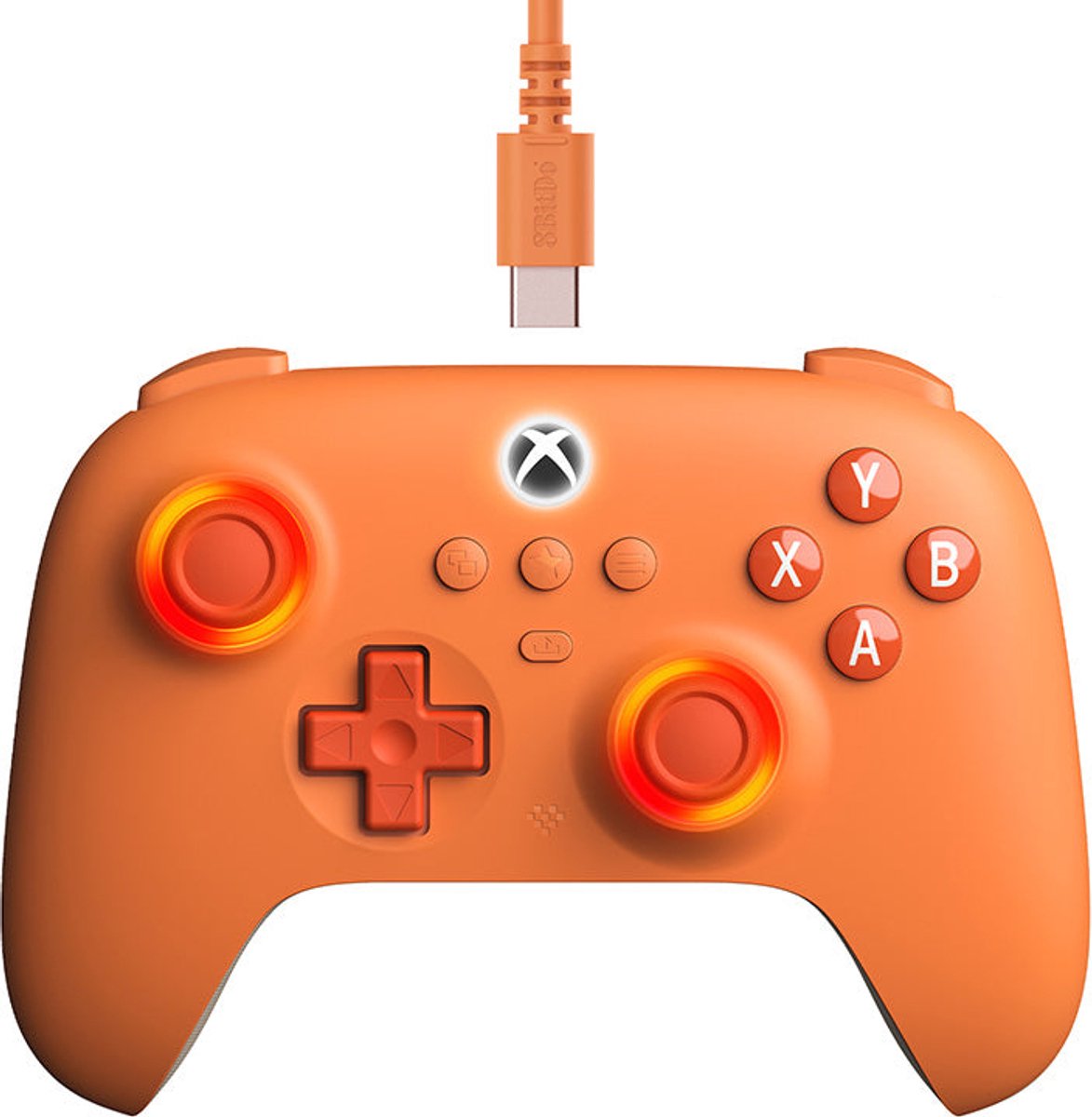 8BitDo Ultimate C - Orange - Wired Controller - Microsoft Xbox One