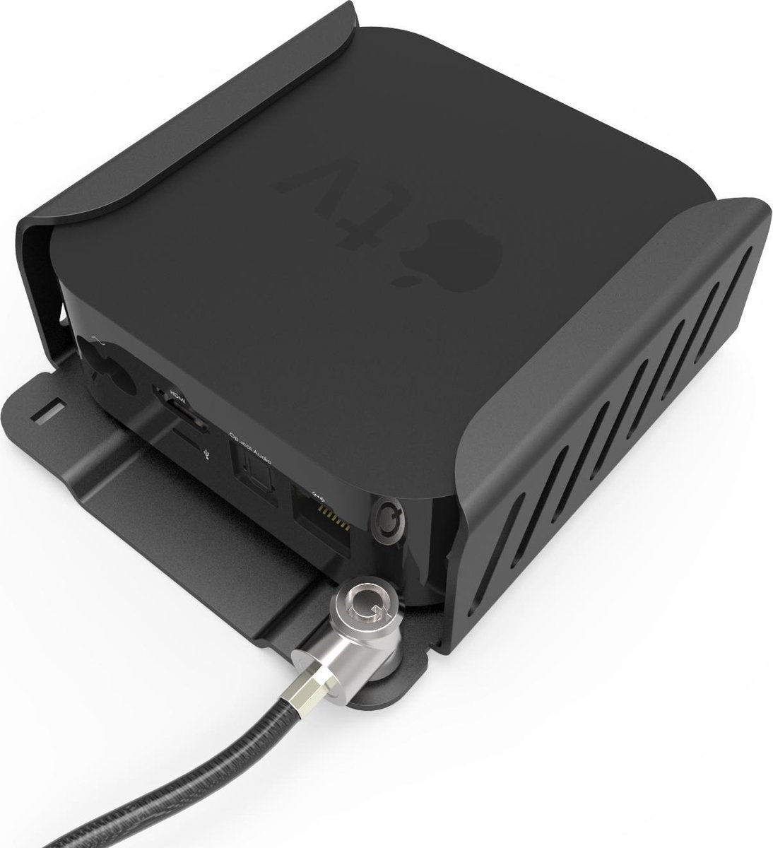 Compulocks Maclocks Apple TV 2015 Security Mount - Maks - Maks størrelse