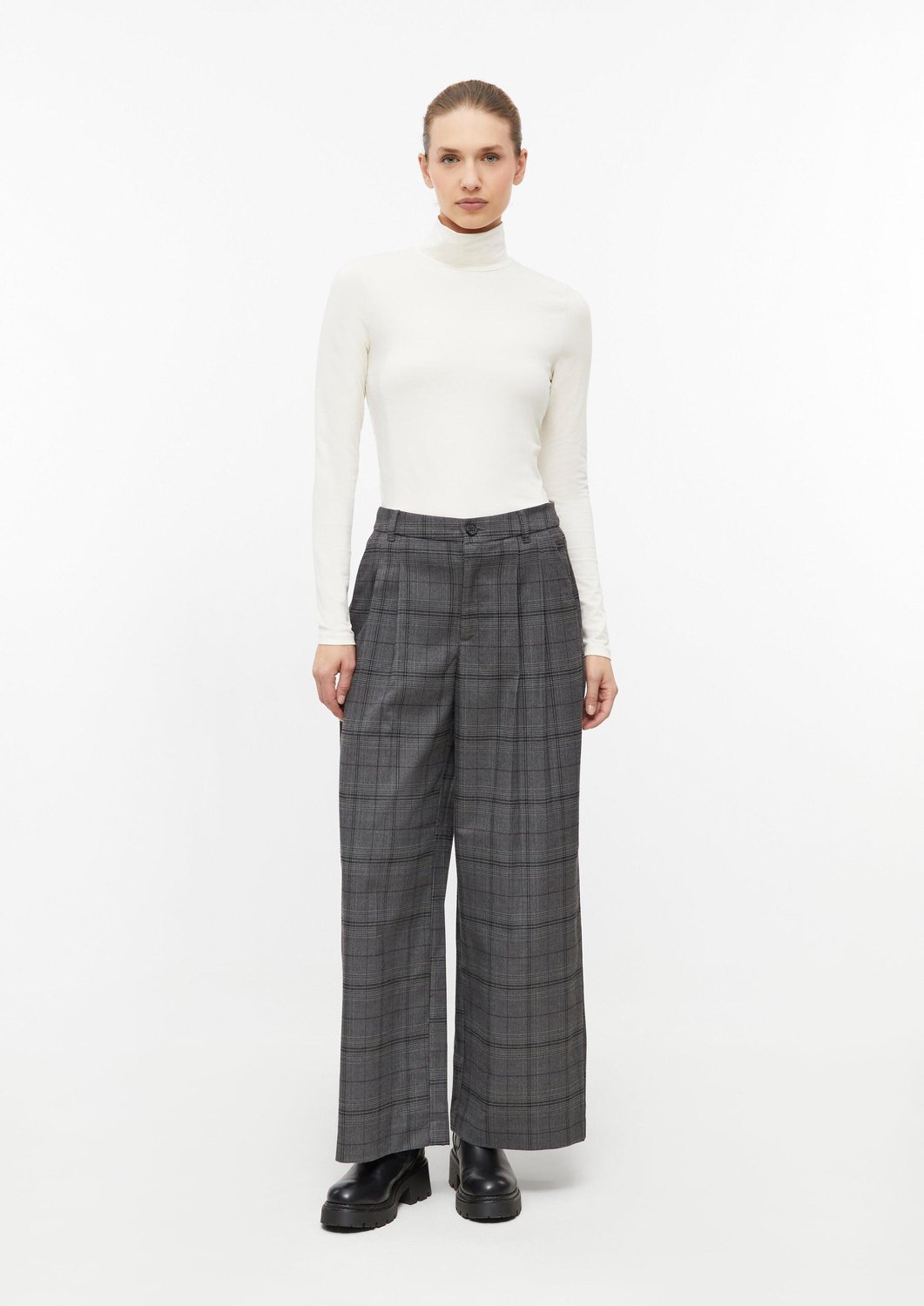 Karottenhose mit Falten Extra Weite Beinform Damen s.Oliver
