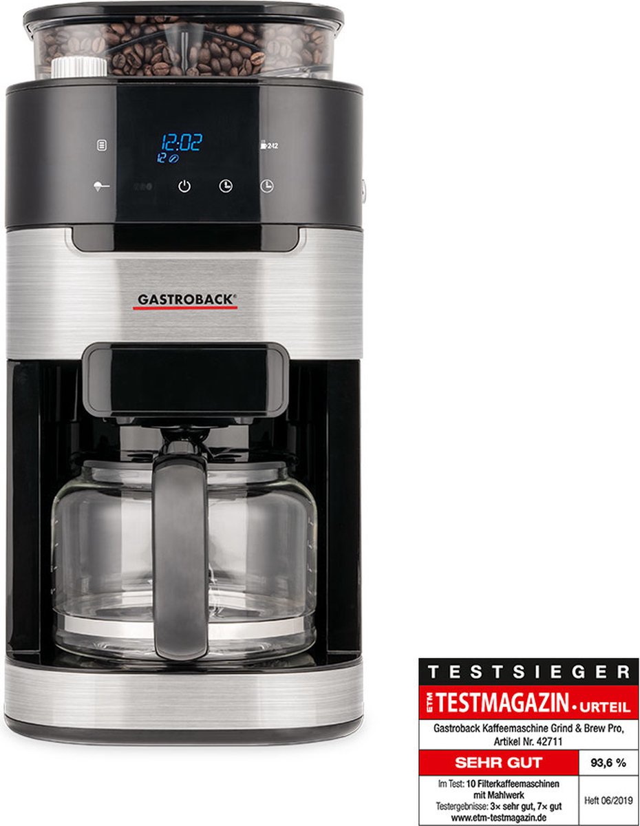 Gastroback Cafetera Gastroback Pro 42711 Plata