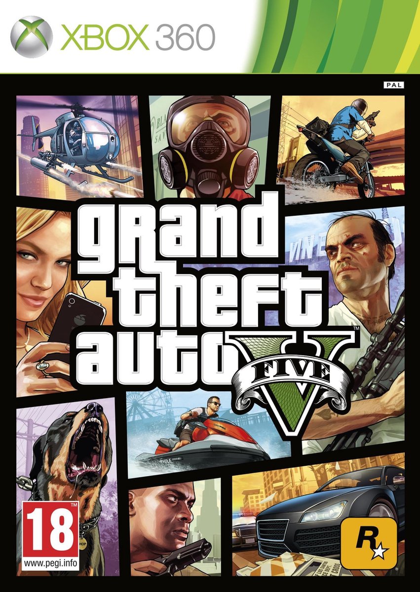Grand Theft Auto V - Microsoft Xbox 360 - Action