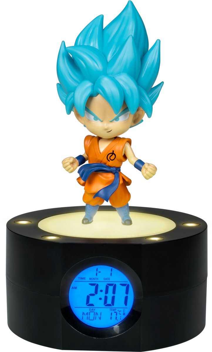 Teknofun - Alarm clock GOKU - LED light diffuser - Vækkeur