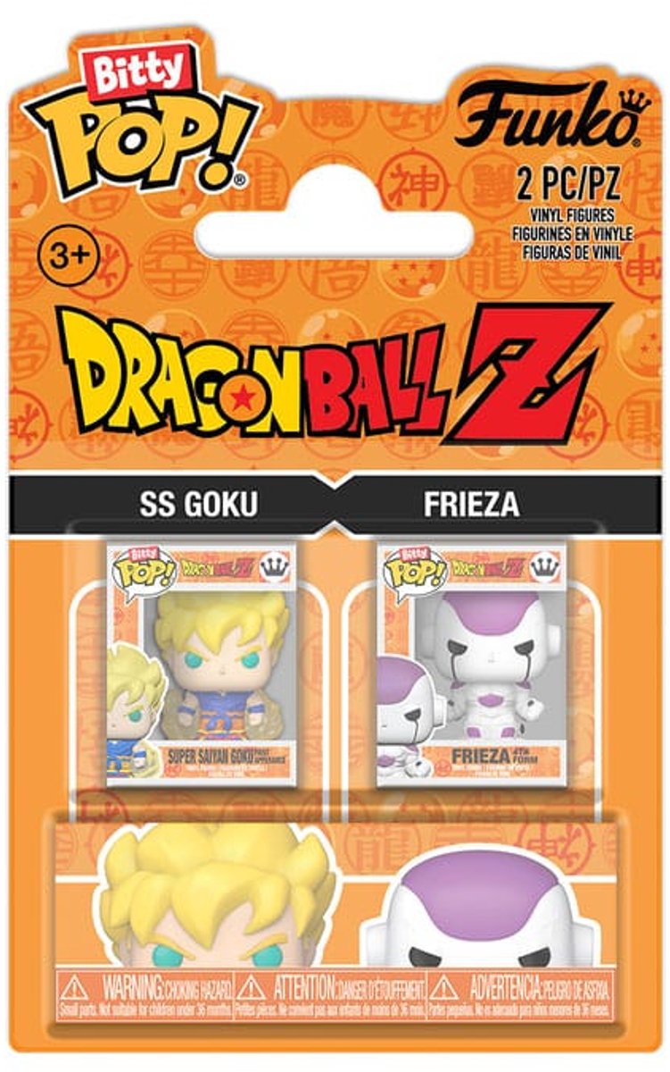 Funko! - Bitty POP 2PK DBZ Goku & Freiza - Figur